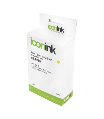 Icon Compatible Canon GI690 Yellow Ink Bottle